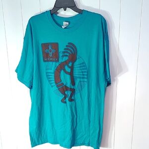 ❤️5/$25 Gildan Turquoise New Mexico Graphic Tee